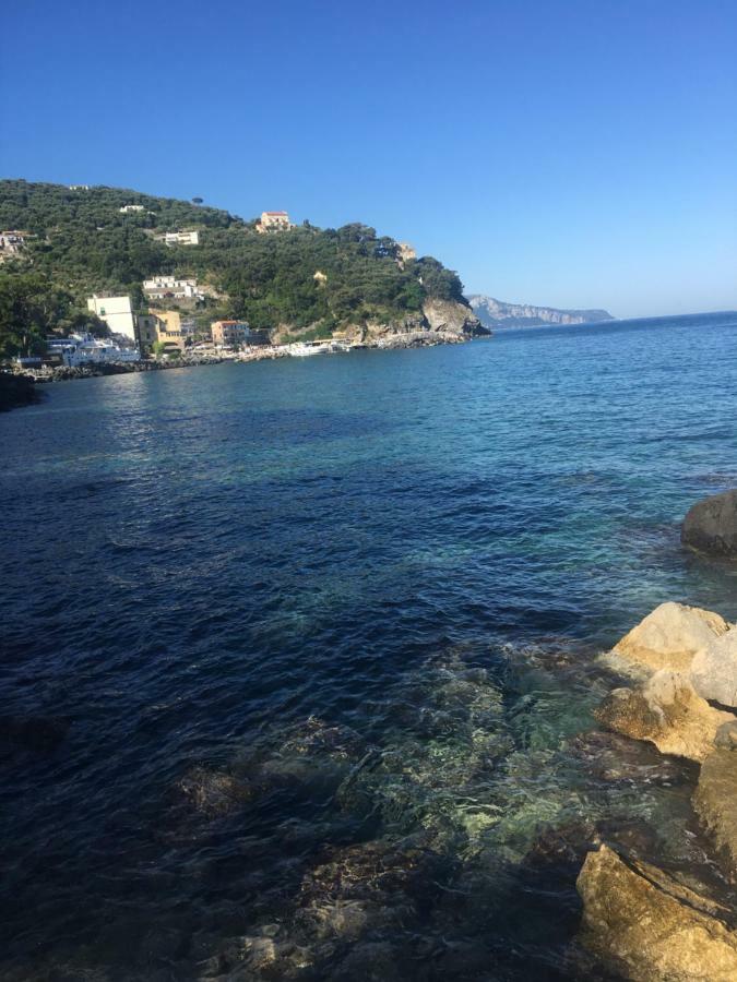 Relais Del Mare Con Terrazza Fronte Mare Free Parking Daire Massa Lubrense Dış mekan fotoğraf